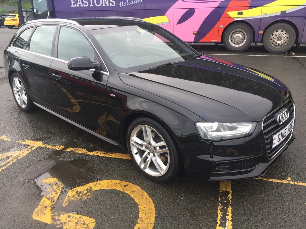 USED 2015 15 AUDI A4 2.0 AVANT TDI S LINE START/STOP 5d 148 BHP S-LINE AUTO