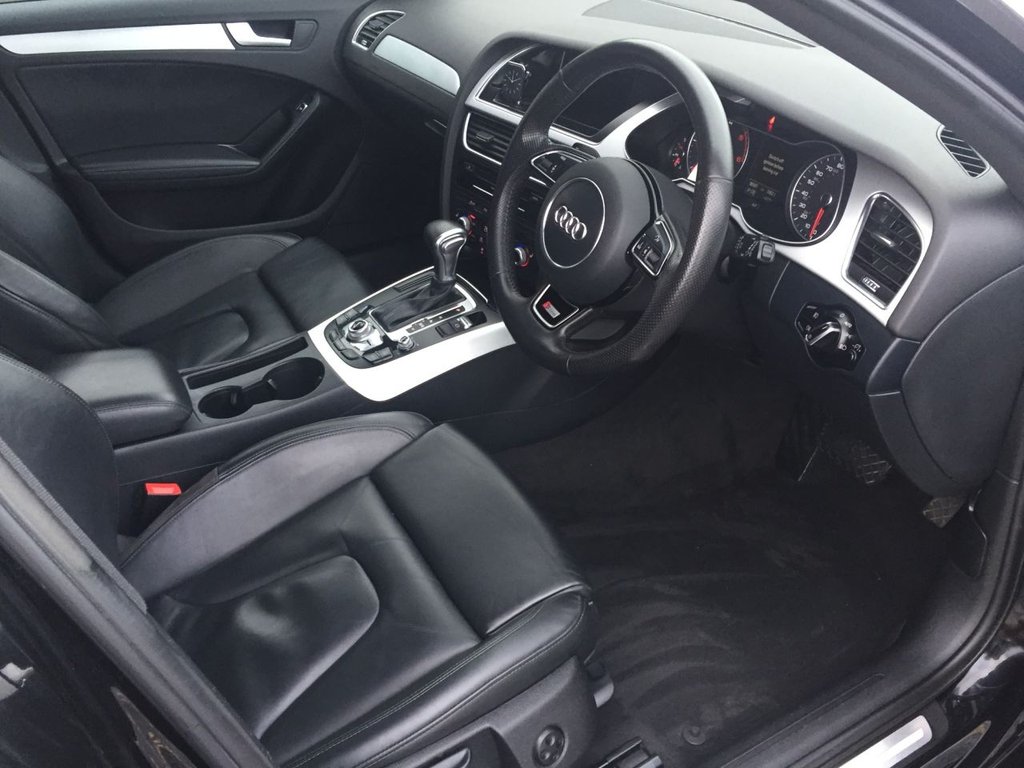 USED 2015 15 AUDI A4 2.0 AVANT TDI S LINE START/STOP 5d 148 BHP S-LINE AUTO