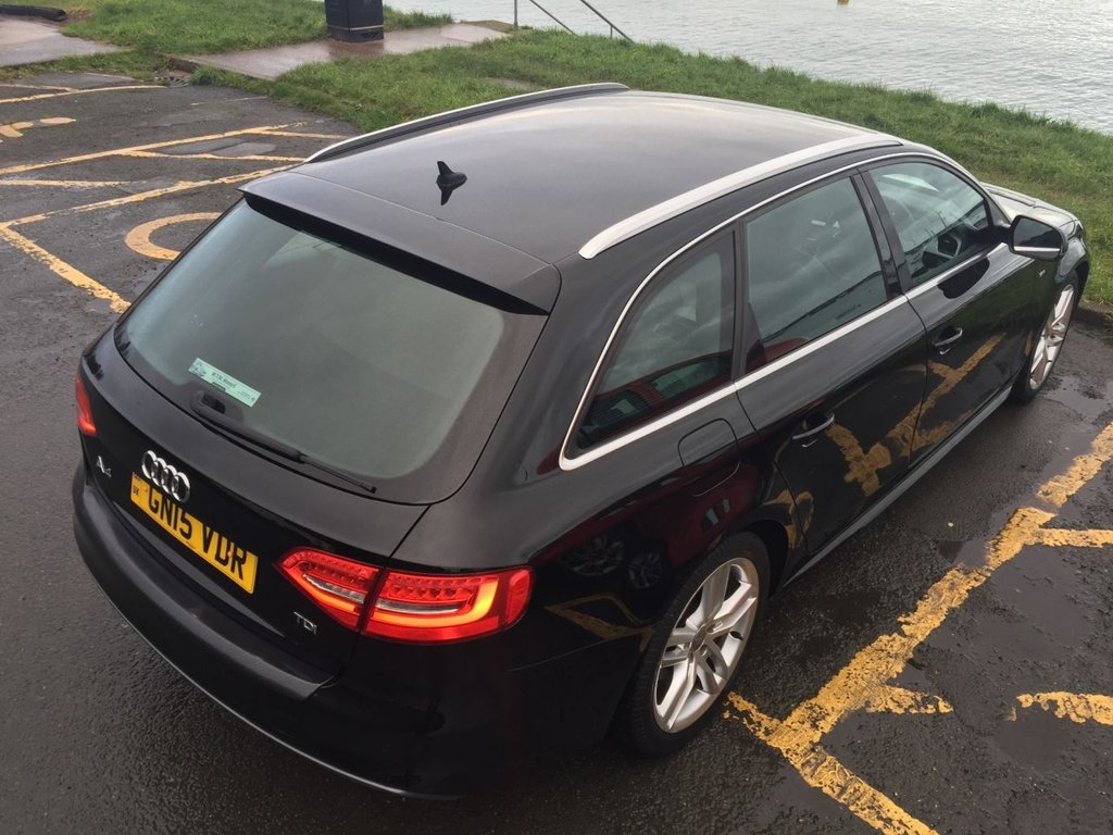 USED 2015 15 AUDI A4 2.0 AVANT TDI S LINE START/STOP 5d 148 BHP S-LINE AUTO