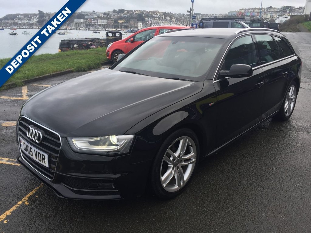 USED 2015 15 AUDI A4 2.0 AVANT TDI S LINE START/STOP 5d 148 BHP S-LINE AUTO