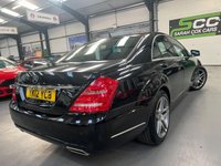 USED 2012 W MERCEDES-BENZ S-CLASS 3.0L S350 BLUETEC 4d AUTO 258 BHP Navigation, Black Leather