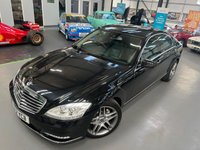 USED 2012 W MERCEDES-BENZ S-CLASS 3.0L S350 BLUETEC 4d AUTO 258 BHP Navigation, Black Leather