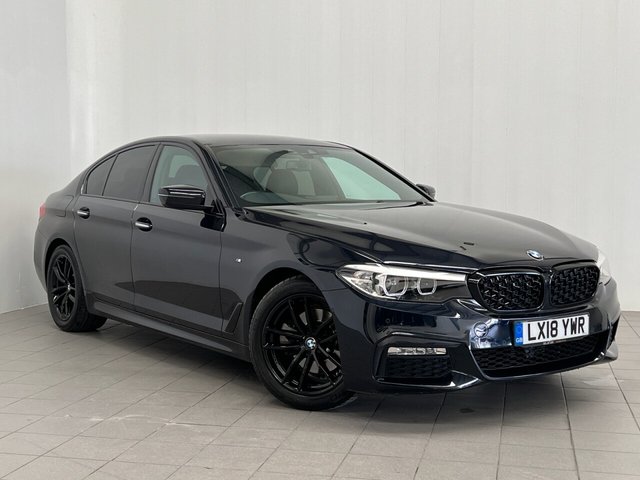 2018 18 BMW 5 Series 2.0 520D M SPORT 4d 188 BHP