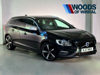 USED 2017 17 VOLVO V60 2.0 D3 R-DESIGN LUX NAV 5d 148 BHP 