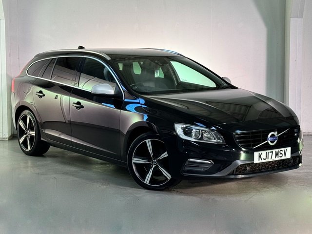 2017 17 Volvo V60 2.0 D3 R-DESIGN LUX NAV 5d 148 BHP