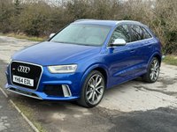 USED 2014 64 AUDI Q3 2.5 RSQ3 TFSI QUATTRO 5d 306 BHP FLAGSHIP MODEL