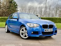 USED 2013 62 BMW 1 SERIES 2.0 118D M SPORT 5d 141 BHP AUTO + M SPORT + 2 KEYS