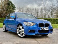 USED 2013 62 BMW 1 SERIES 2.0 118D M SPORT 5d 141 BHP AUTO + M SPORT + 2 KEYS