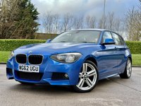 USED 2013 62 BMW 1 SERIES 2.0 118D M SPORT 5d 141 BHP AUTO + M SPORT + 2 KEYS