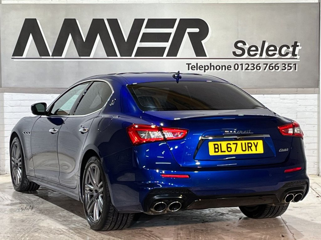 USED 2018 67 MASERATI GHIBLI 3.0 V6 4d AUTO 350 BHP SALOON