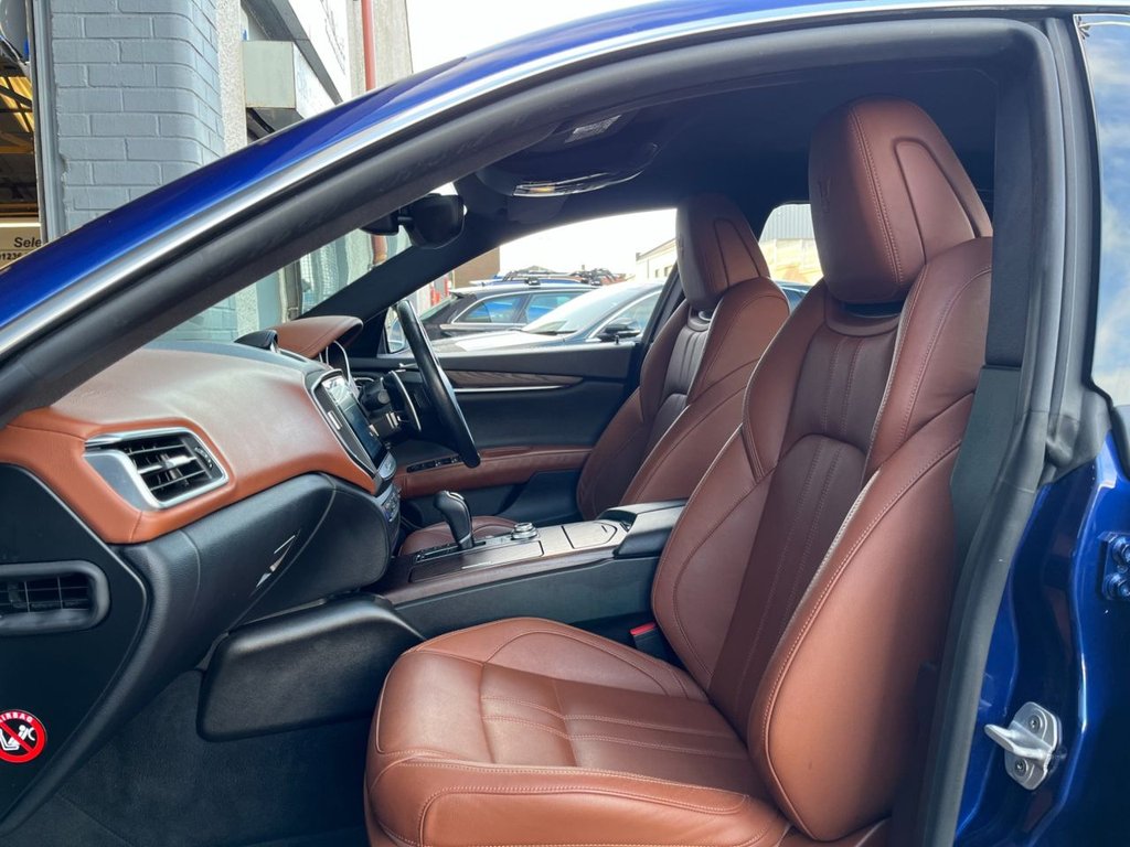 USED 2018 67 MASERATI GHIBLI 3.0 V6 4d AUTO 350 BHP SALOON