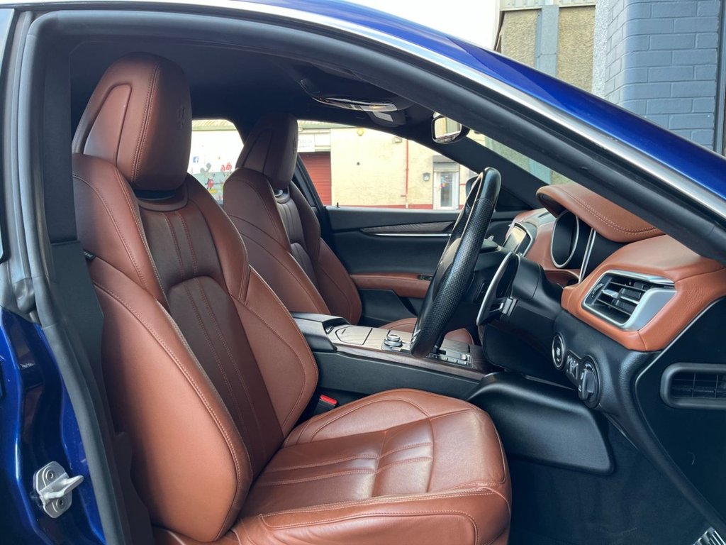 USED 2018 67 MASERATI GHIBLI 3.0 V6 4d AUTO 350 BHP SALOON