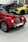 USED 2010 10 MORGAN ROADSTER 3.0 2d 223 BHP STUNNING SPECIFICATION V6 CLARET RED/WIRE WHEELS/LUGGAGE