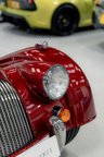 USED 2010 10 MORGAN ROADSTER 3.0 2d 223 BHP STUNNING SPECIFICATION V6 CLARET RED/WIRE WHEELS/LUGGAGE