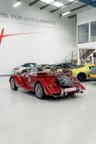 USED 2010 10 MORGAN ROADSTER 3.0 2d 223 BHP STUNNING SPECIFICATION V6 CLARET RED/WIRE WHEELS/LUGGAGE