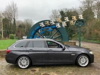 USED 2016 66 BMW 5 SERIES 2.0 520D LUXURY TOURING 5d 188 BHP BIG SPECIFICATION 'LUXURY EDITION' 2016/66reg BMW 520D TOURER - AUTOMATIC - 19 INCH ALLOYS - FULL LEATHER - NAVIGATION - SERVICE HISTORY - 2 FORMER KEEPERS - FREE 12 MONTHS WARRANTY / BREAKDOWN RECOVER INCLUDED