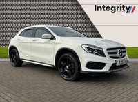 USED 2016 R MERCEDES-BENZ GLA-CLASS 2.1 GLA 200 D AMG LINE 5d 134 BHP GARMIN NAVIGATION SYSTEM - BLUETOOTH HANDSFREE - 8" MEDIA INTERFACE - LUXURY AUTOMATIC CLIMATE CONTROL - POWERED TAILGATE - REVERSING CAMERA
