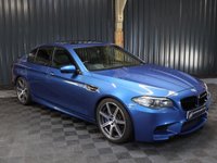 USED 2013 63 BMW M5 Competition 4.4 M5 4d 567 BHP Competition Pack 12 MONTH WARRANTY - RARE COMPETITION PACK - HEAD UP DISPLAY, SUNROOF, XENON LIGHTS, M-DIFF, MONTE CARLO BLUE, CAMERA, COMP PACK, VOICE CONTROL AND MORE