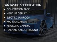 USED 2013 63 BMW M5 Competition 4.4 M5 4d 567 BHP Competition Pack 12 MONTH WARRANTY - RARE COMPETITION PACK - HEAD UP DISPLAY, SUNROOF, XENON LIGHTS, M-DIFF, MONTE CARLO BLUE, CAMERA, COMP PACK, VOICE CONTROL AND MORE