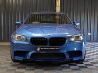 USED 2013 63 BMW M5 Competition 4.4 M5 4d 567 BHP Competition Pack 12 MONTH WARRANTY - RARE COMPETITION PACK - HEAD UP DISPLAY, SUNROOF, XENON LIGHTS, M-DIFF, MONTE CARLO BLUE, CAMERA, COMP PACK, VOICE CONTROL AND MORE