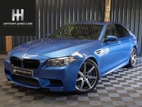USED 2013 63 BMW M5 Competition 4.4 M5 4d 567 BHP Competition Pack 12 MONTH WARRANTY - RARE COMPETITION PACK - HEAD UP DISPLAY, SUNROOF, XENON LIGHTS, M-DIFF, MONTE CARLO BLUE, CAMERA, COMP PACK, VOICE CONTROL AND MORE