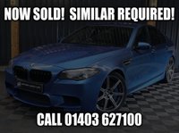 USED 2013 63 BMW M5 Competition 4.4 M5 4d 567 BHP Competition Pack 12 MONTH WARRANTY - RARE COMPETITION PACK - HEAD UP DISPLAY, SUNROOF, XENON LIGHTS, M-DIFF, MONTE CARLO BLUE, CAMERA, COMP PACK, VOICE CONTROL AND MORE