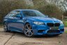 USED 2013 63 BMW M5 Competition 4.4 M5 4d 567 BHP Competition Pack 12 MONTH WARRANTY - RARE COMPETITION PACK - HEAD UP DISPLAY, SUNROOF, XENON LIGHTS, M-DIFF, MONTE CARLO BLUE, CAMERA, COMP PACK, VOICE CONTROL AND MORE