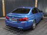 USED 2013 63 BMW M5 Competition 4.4 M5 4d 567 BHP Competition Pack 12 MONTH WARRANTY - RARE COMPETITION PACK - HEAD UP DISPLAY, SUNROOF, XENON LIGHTS, M-DIFF, MONTE CARLO BLUE, CAMERA, COMP PACK, VOICE CONTROL AND MORE