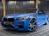 USED 2013 63 BMW M5 Competition 4.4 M5 4d 567 BHP Competition Pack 12 MONTH WARRANTY - RARE COMPETITION PACK - HEAD UP DISPLAY, SUNROOF, XENON LIGHTS, M-DIFF, MONTE CARLO BLUE, CAMERA, COMP PACK, VOICE CONTROL AND MORE