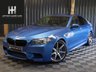 USED 2013 63 BMW M5 Competition 4.4 M5 4d 567 BHP Competition Pack 12 MONTH WARRANTY - RARE COMPETITION PACK - HEAD UP DISPLAY, SUNROOF, XENON LIGHTS, M-DIFF, MONTE CARLO BLUE, CAMERA, COMP PACK, VOICE CONTROL AND MORE