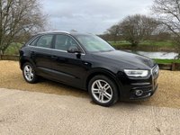 USED 2013 13 AUDI Q3 2.0 TDI QUATTRO S LINE 5d 175 BHP Low Miles Automatic Navigation
