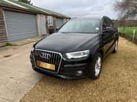 USED 2013 13 AUDI Q3 2.0 TDI QUATTRO S LINE 5d 175 BHP Low Miles Automatic Navigation