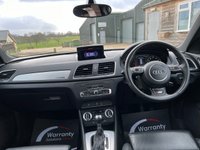 USED 2013 13 AUDI Q3 2.0 TDI QUATTRO S LINE 5d 175 BHP Low Miles Automatic Navigation