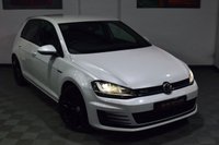 USED 2014 14 VOLKSWAGEN GOLF 2.0 GTD 5d 181 BHP HEATED LEATHER / ORYX WHITE