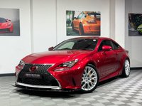 USED 2017 17 LEXUS RC 2.5 300H F SPORT 2d 178 BHP TASTEFULLY MODIFIED / FSH