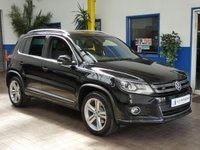 USED 2015 15 VOLKSWAGEN TIGUAN 2.0 R LINE TDI BLUEMOTION TECHNOLOGY 4MOTION 5d 175 BHP 4WD SAT NAV BLUETOOTH CRUISE CONTROL PARKING SENSORS 3 OWNERS 8 SERVICES TO 67K MILES MARCH 2023