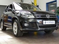 USED 2015 15 VOLKSWAGEN TIGUAN 2.0 R LINE TDI BLUEMOTION TECHNOLOGY 4MOTION 5d 175 BHP 4WD SAT NAV BLUETOOTH CRUISE CONTROL PARKING SENSORS 3 OWNERS 8 SERVICES TO 67K MILES MARCH 2023