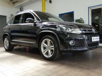 USED 2015 15 VOLKSWAGEN TIGUAN 2.0 R LINE TDI BLUEMOTION TECHNOLOGY 4MOTION 5d 175 BHP 4WD SAT NAV BLUETOOTH CRUISE CONTROL PARKING SENSORS 3 OWNERS 8 SERVICES TO 67K MILES MARCH 2023