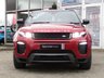USED 2016 16 LAND ROVER RANGE ROVER EVOQUE 2.0 TD4 HSE DYNAMIC 3d 177 BHP Finished in FIRENZE RED METALLIC with contrasting EBONY/PIMENTO HEATED MEMORY LEATHER Trim. This Evoque comes from one of the most desirable brands on the market today. It is great looking, Fun to drive and comfortable SUV has features which include, Pan Roof, SAT NAV, DAB, Meridian Speakers, B/TOOTH, ELECTRIC BOOT, Rear View Camera, HEATED MEMORY 2 TONE LEATHER SEATS, 20" Alloys and much more. Serviced at 21302 miles, 40410 miles, 50,916 miles, 60108 miles, 72251 miles and at 81332 miles.