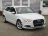USED 2017 67 AUDI A3 1.5 TFSI SPORT 5d 148 BHP Finished in GLACIER WHITE  with contrasting SPORTS trim. If you prefer your family hatchback to have a touch of class, then this Audi A3 will wow you with its interior and features. Features include Low Mileage, Apple Play, DAB Radio, B/Tooth, Front and Rear Park Sensors, 17" Alloys, Cruise, LED day Lights and more. Dealer Serviced at 7862 miles, 18808 miles, 29150 miles, 33291 miles and at 39887 miles