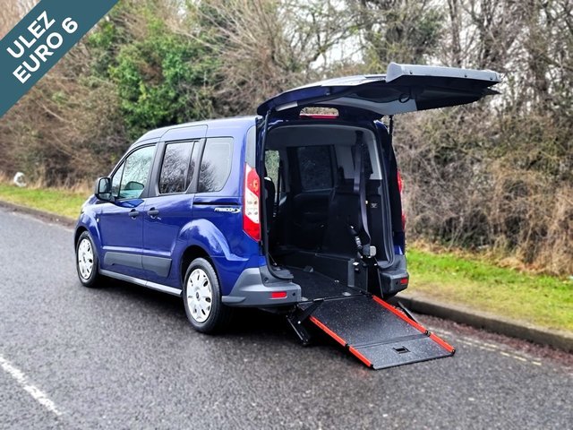 View our Ford Grand Tourneo Connect 3 Seat Auto Wheelchair Accessible Disabled Access Ramp Car