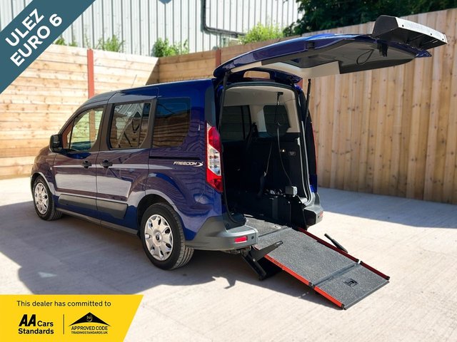 View our Ford Tourneo Connect 3 Seat Auto Wheelchair Accessible Disabled Access Ramp Car