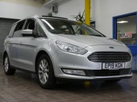 USED 2019 FORD GALAXY 2.0 EcoBlue 150 Titanium X 5dr BIG SPEC MASSAGING SEATS HEATED VENTILATED SEATS SATNAV PANORAMIC SUNROOF LEATHER INTERIOR 2 OWNERS SERVICE HISTORY TO 106K MILES