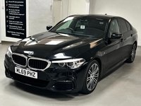 USED 2019 69 BMW 5 SERIES 2.0 520I M SPORT 4d 181 BHP OVER &pound;5,300 FACTORY FIT EXTRAS