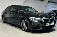 USED 2019 69 BMW 5 SERIES 2.0 520I M SPORT 4d 181 BHP OVER &pound;5,300 FACTORY FIT EXTRAS
