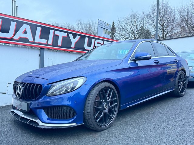 2017 67 Mercedes-Benz C-Class 2.1 C 220 D AMG LINE 4d 170 BHP