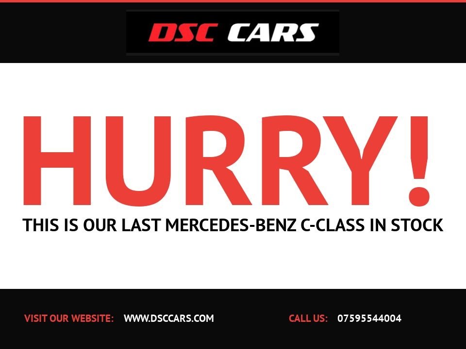 USED 2017 67 MERCEDES-BENZ C-CLASS 2.1 C 220 D AMG LINE 4d 170 BHP 20" ALLOYS -SATIN BLACK