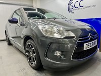 USED 2013 63 CITROEN DS3 1.6 VTi DStyle Plus Hatchback 3dr Petrol Manual Euro 5 (120 ps) Rear Parking Sensors, Cruise Control, Bluetooth