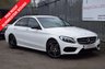 USED 2017 17 MERCEDES-BENZ C-CLASS 2.1 C250 D AMG LINE PREMIUM PLUS 4d 204 BHP PAN ROOF - BURMESTER - CAMERA - NIGHT PACK - MEM SEATS - COMAND