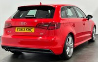 USED 2013 63 AUDI A3 2.0 SPORTBACK TDI QUATTRO S LINE 5d AUTO 182 BHP 2.0 Quattro S Line
